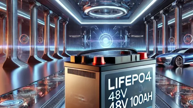 Bateria LiFePO4 48V 100AH: Alta Capacidade e Desempenho Durável