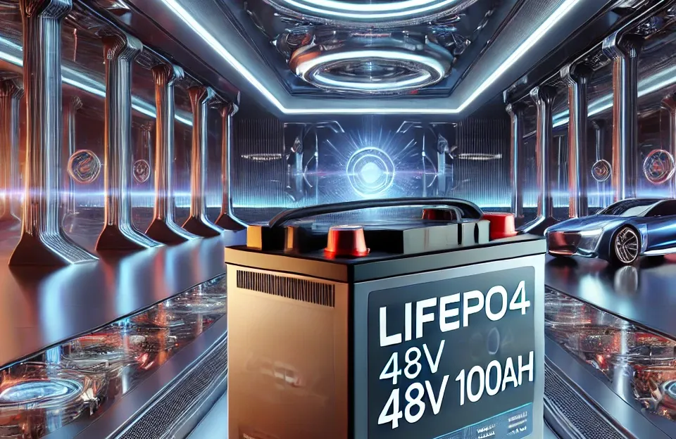 Bateria LiFePO4 48V 100AH: Alta Capacidade e Desempenho Durável