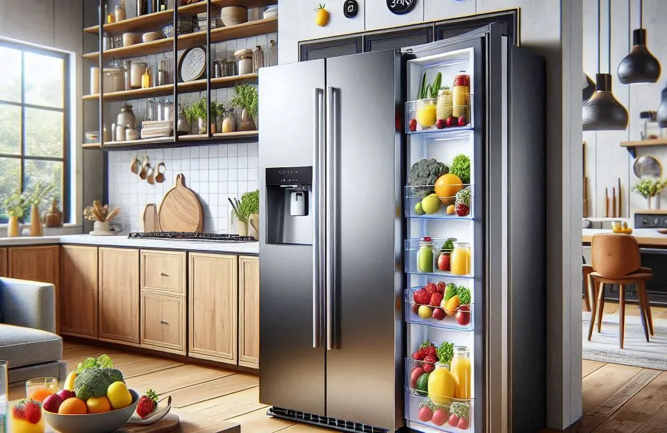 Samsung Geladeira Side by Side SmartThings RS57 564L