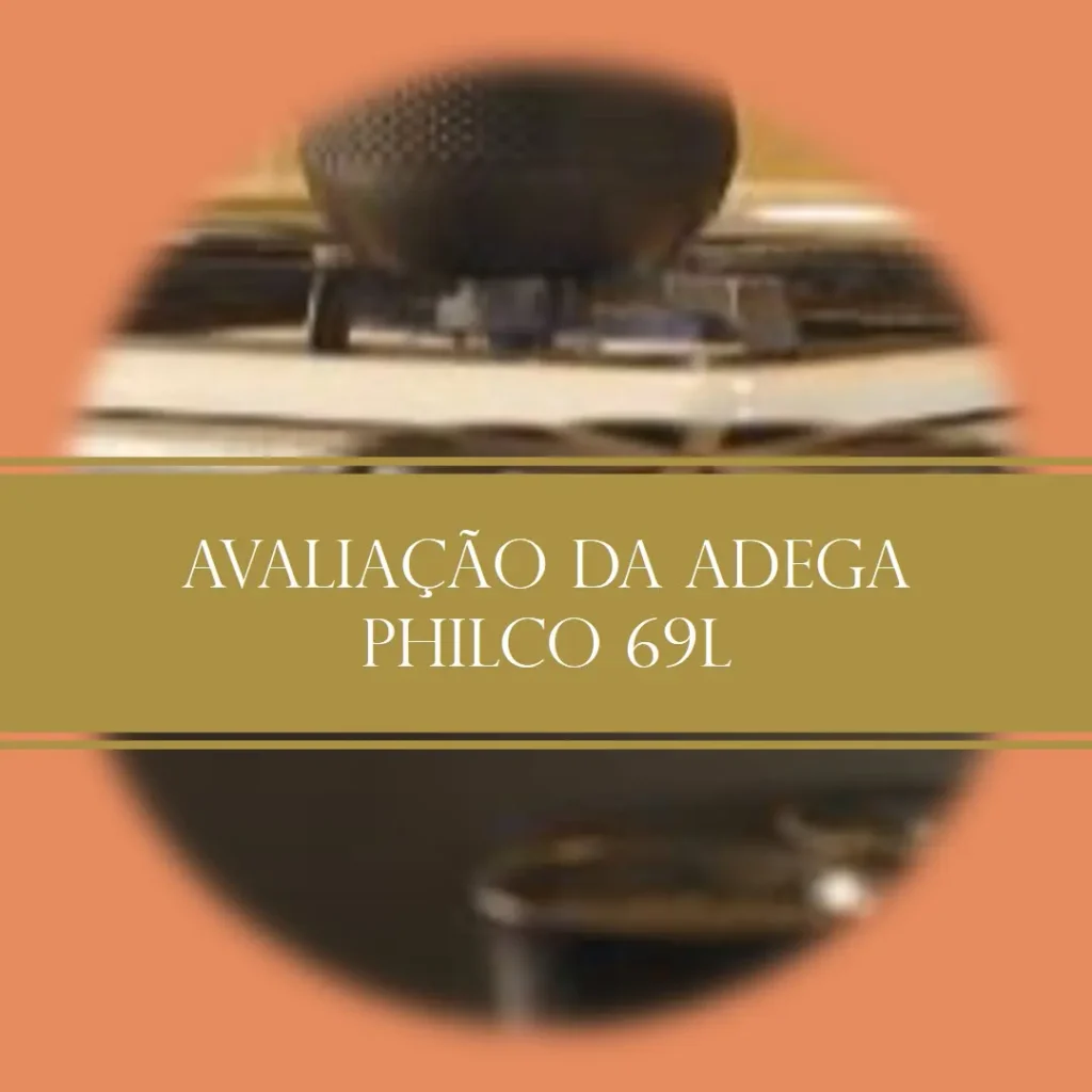 Adega Philco 69L PAD24DZ Display Digital 24 Garrafas