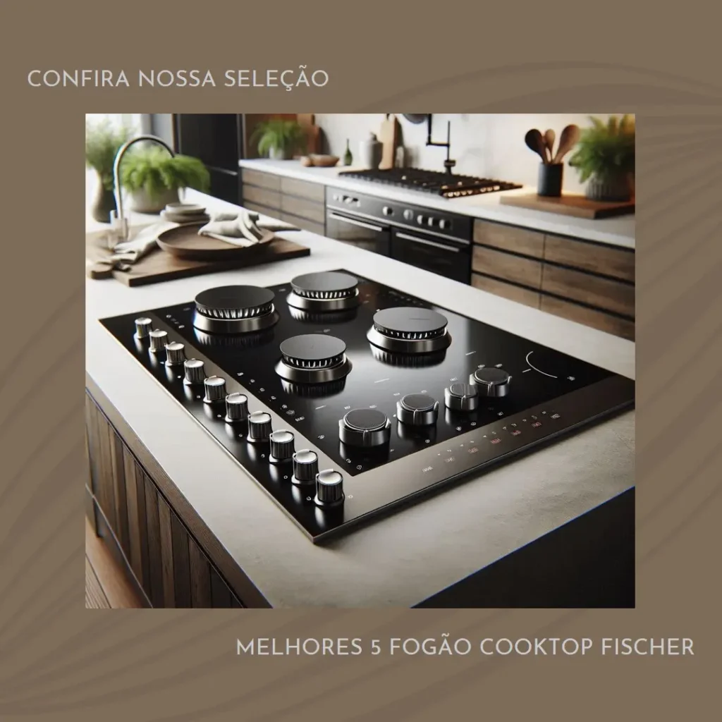 Melhores 5 fogão cooktop fischer 5 bocas