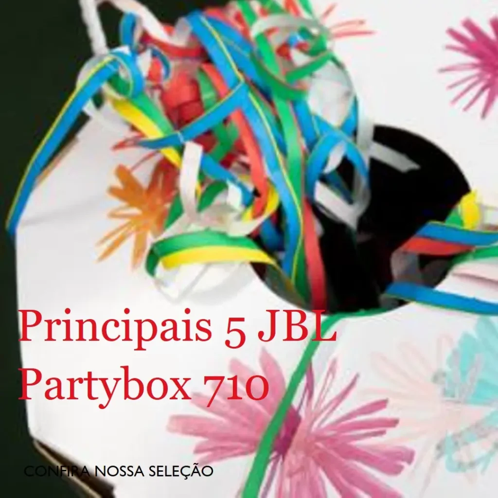 Principais 5 JBL partybox 710 800w