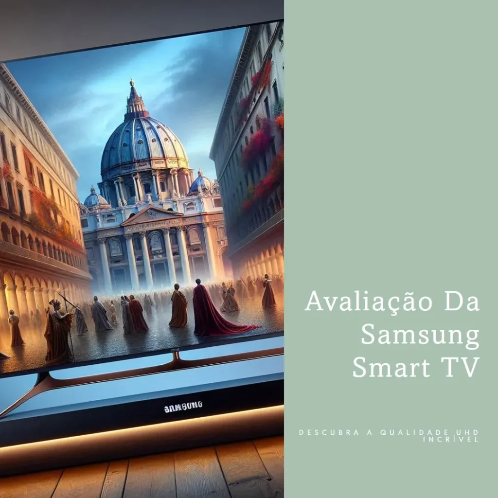 Samsung Smart TV 43" UHD 4K 43DU7700 com Crystal 4K e Gaming Hub