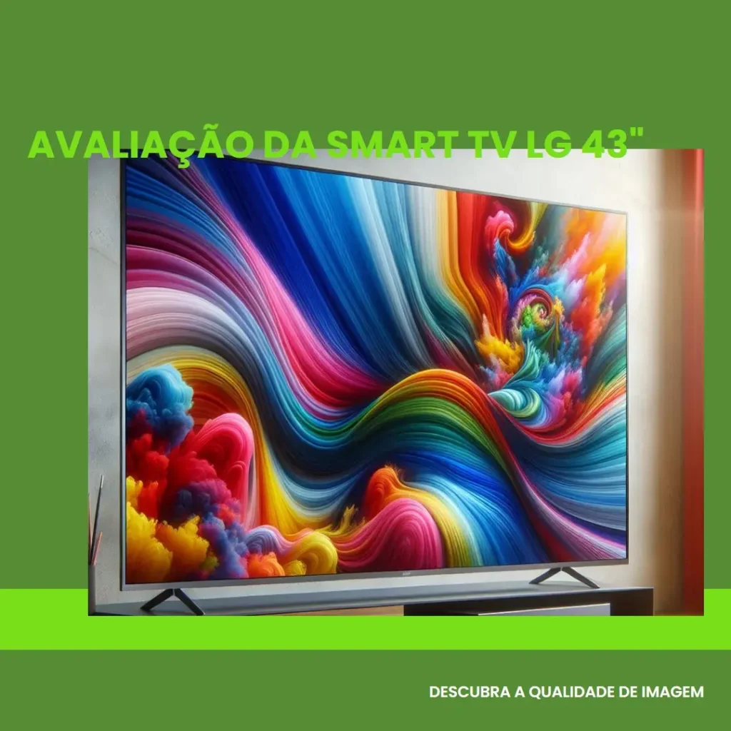 Smart TV 43" LG Full HD 43LR6700 com IA e Alexa Integrada