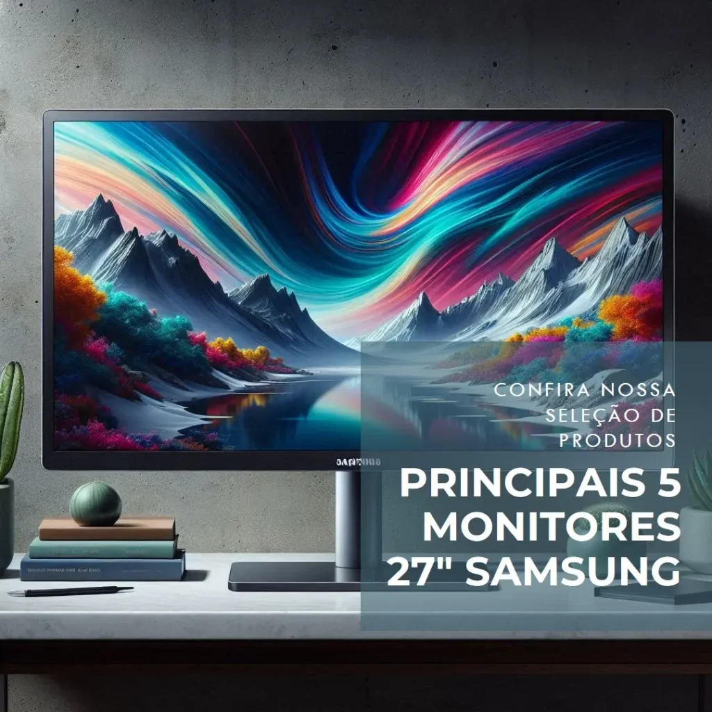 Principais 5 Monitor 27 polegadas samsung