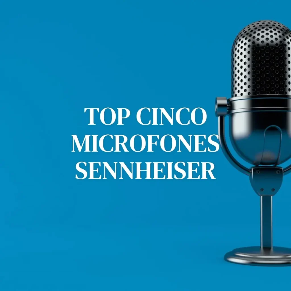 Top Cinco microfone com fio Sennheiser