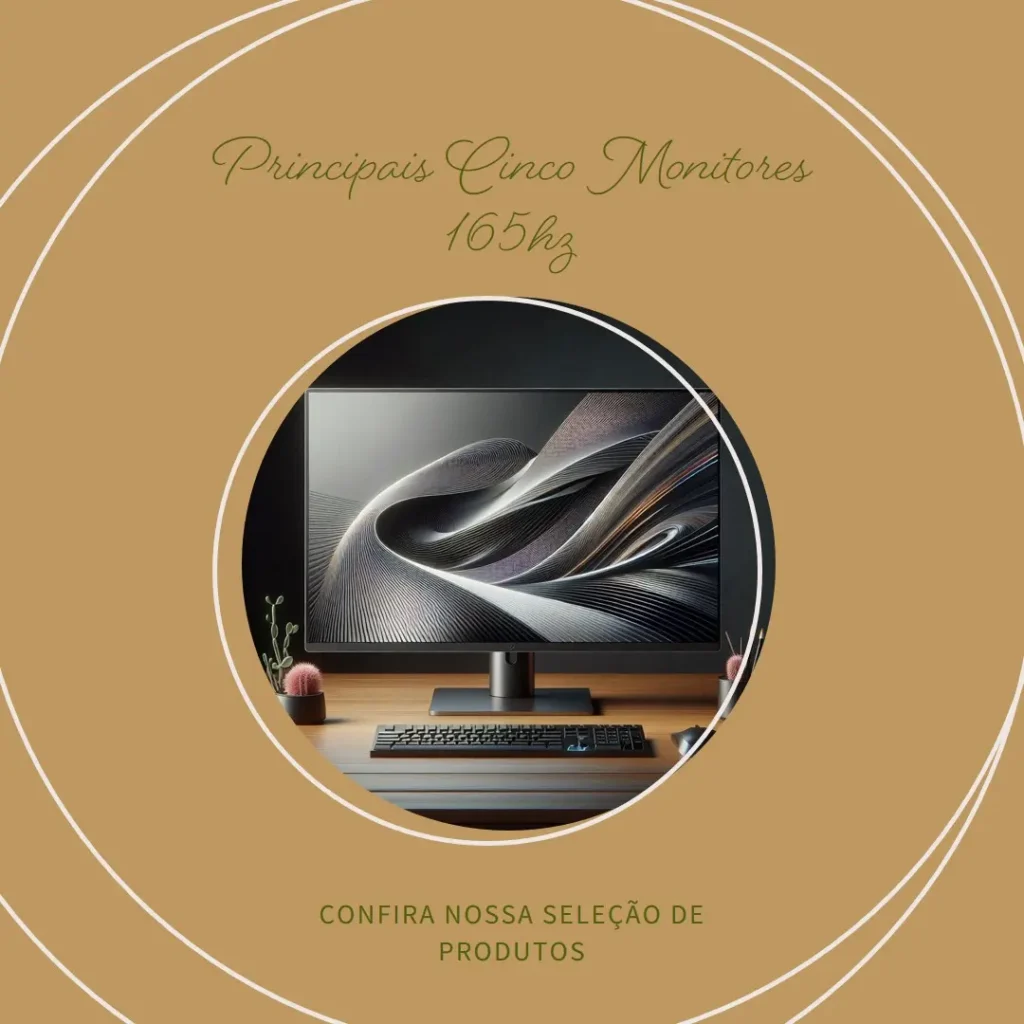 Principais Cinco Monitor 165hz 27 polegadas
