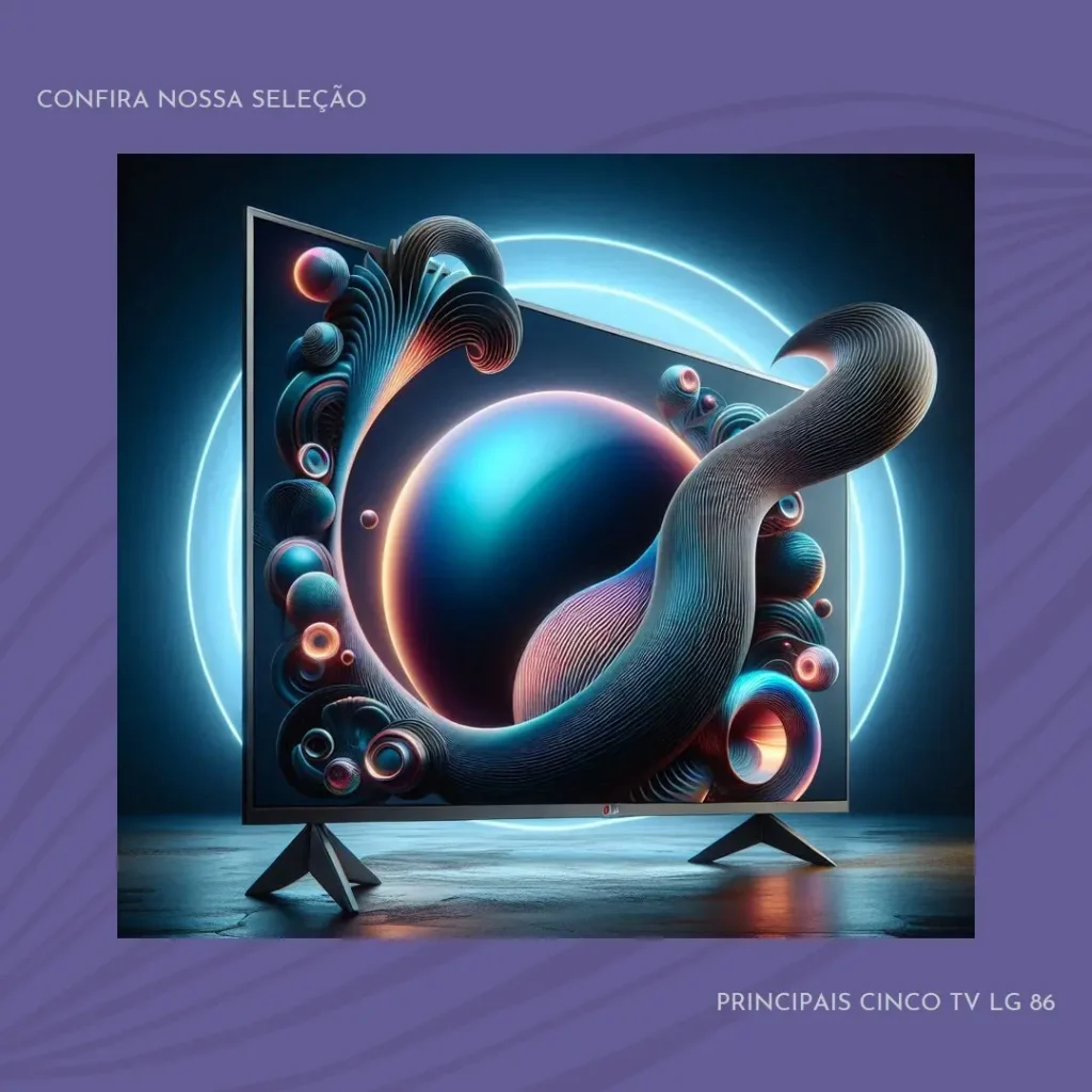 Principais Cinco TV LG 86
