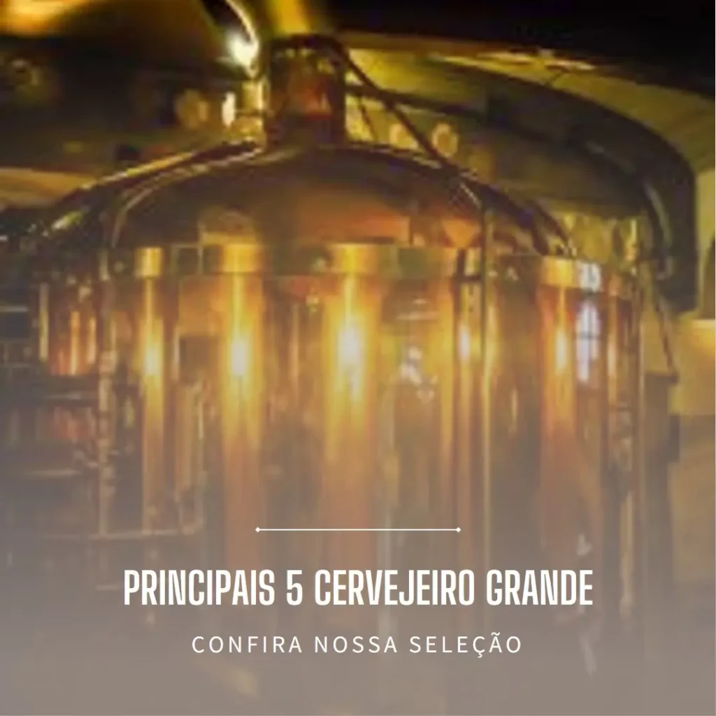 Principais 5 cervejeiro grande