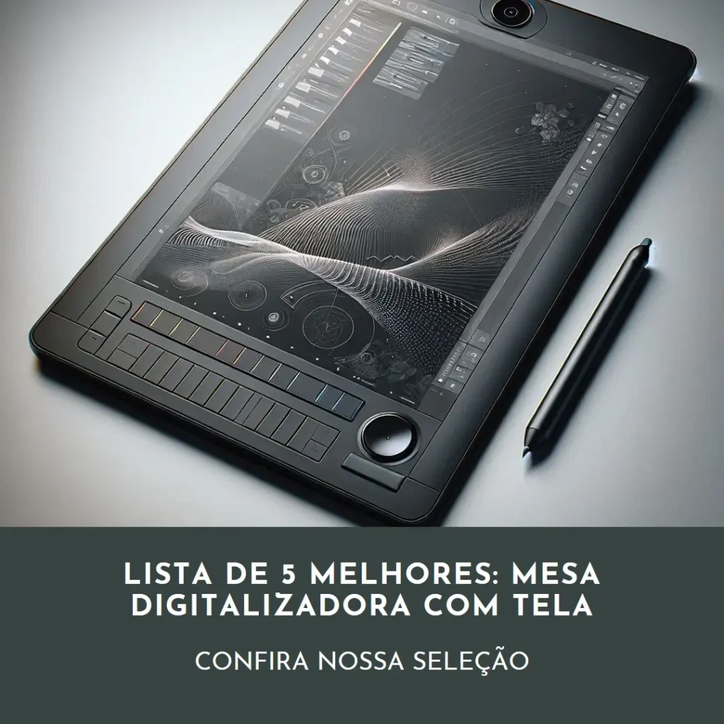 Lista de 5 Melhores: mesa digitalizadora com tela