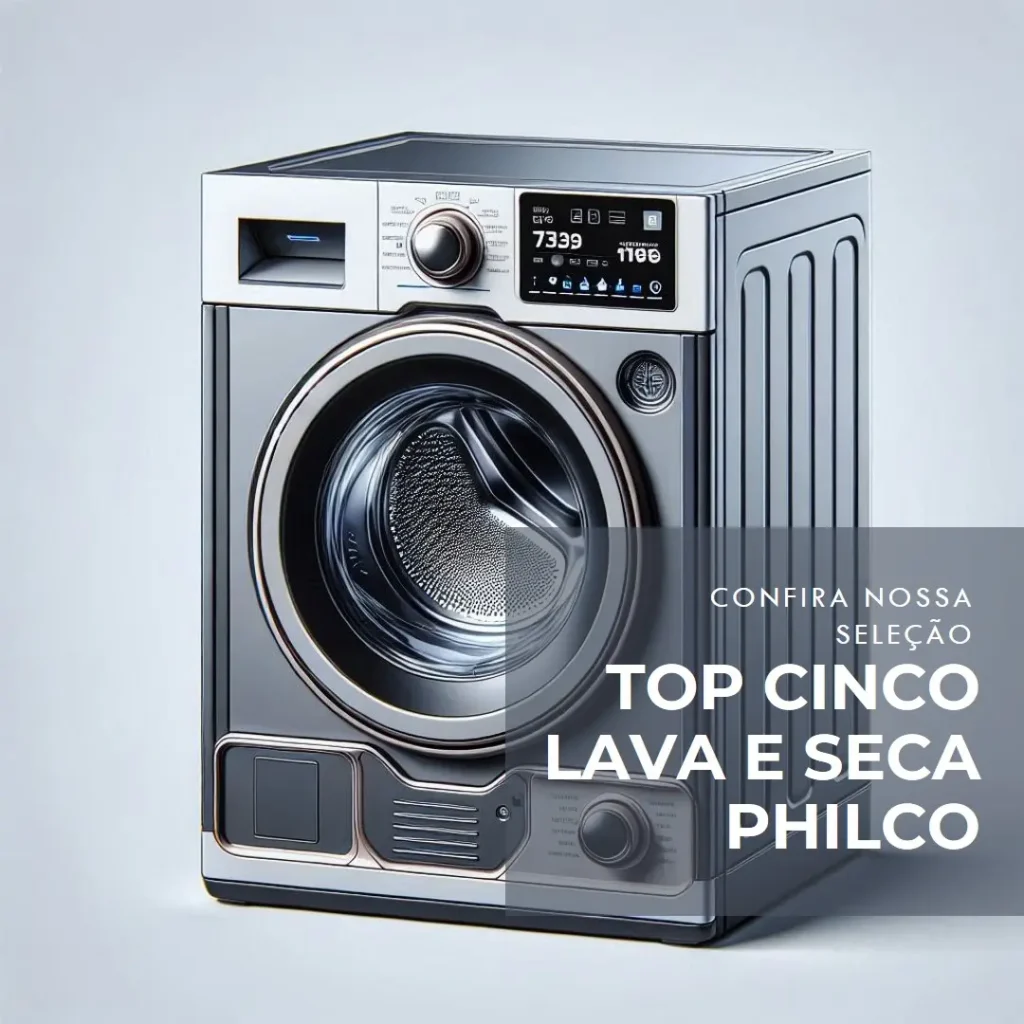Top Cinco Lava E Seca Philco 10Kg