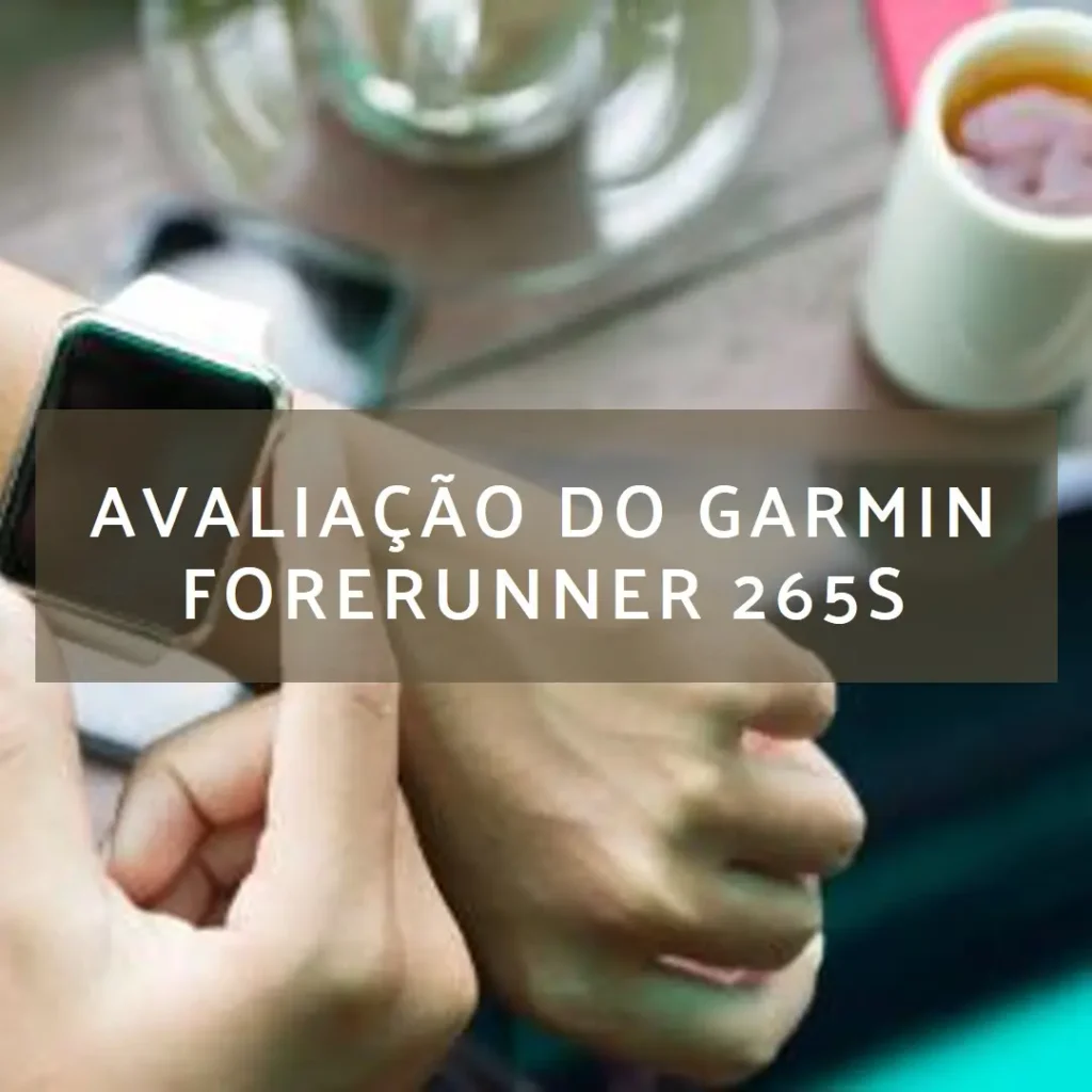 Garmin Forerunner 265S Music: Monitor Cardíaco de Pulso com GPS