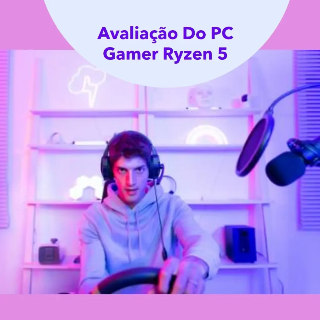 PC GAMER AMD RYZEN 5 8500G: Performance Avançada e Armazenamento Rápido
