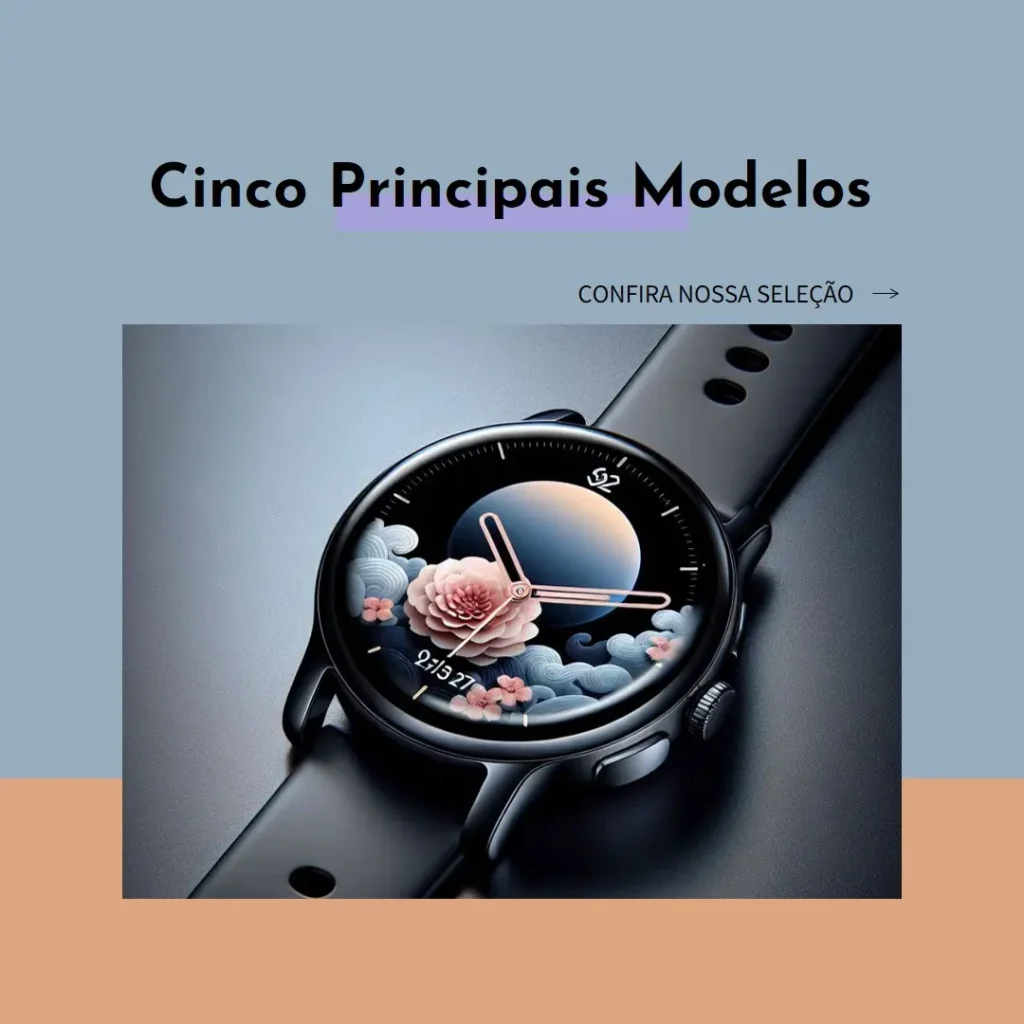 Cinco Principais Modelos de Galaxy watch 7 44mm