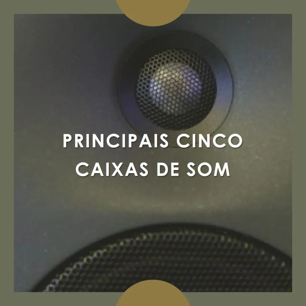 Principais Cinco caixa de som Xiaomi sound outdoor