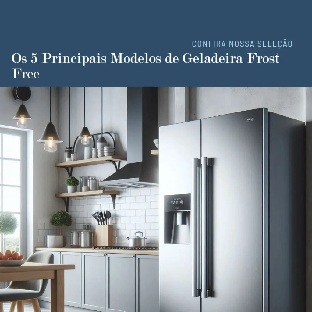 Os 5 Principais Modelos de Geladeira Frost Free pequena