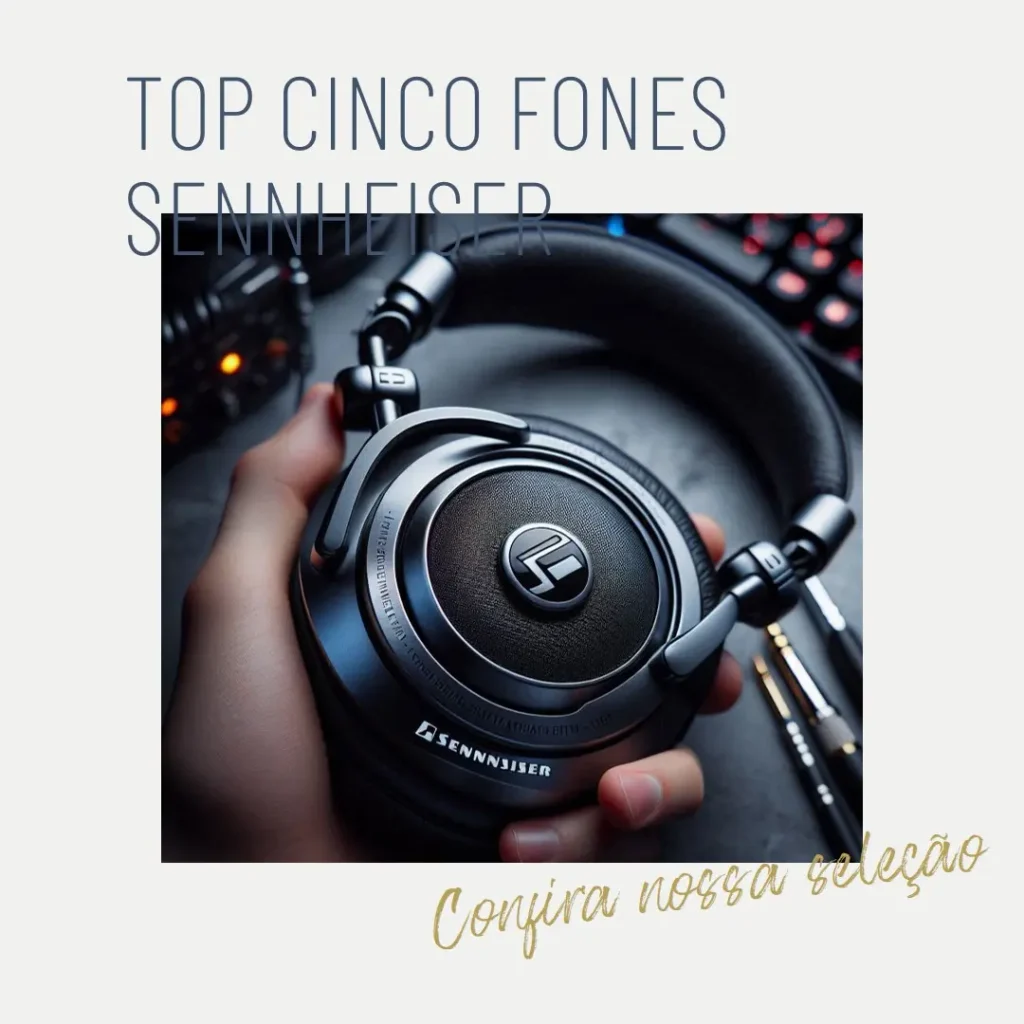 Top Cinco Sennheiser fone de ouvido