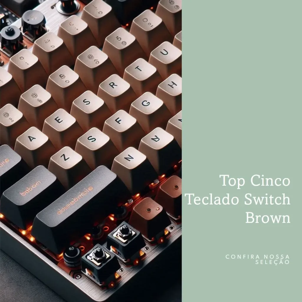Top Cinco teclado switch brown