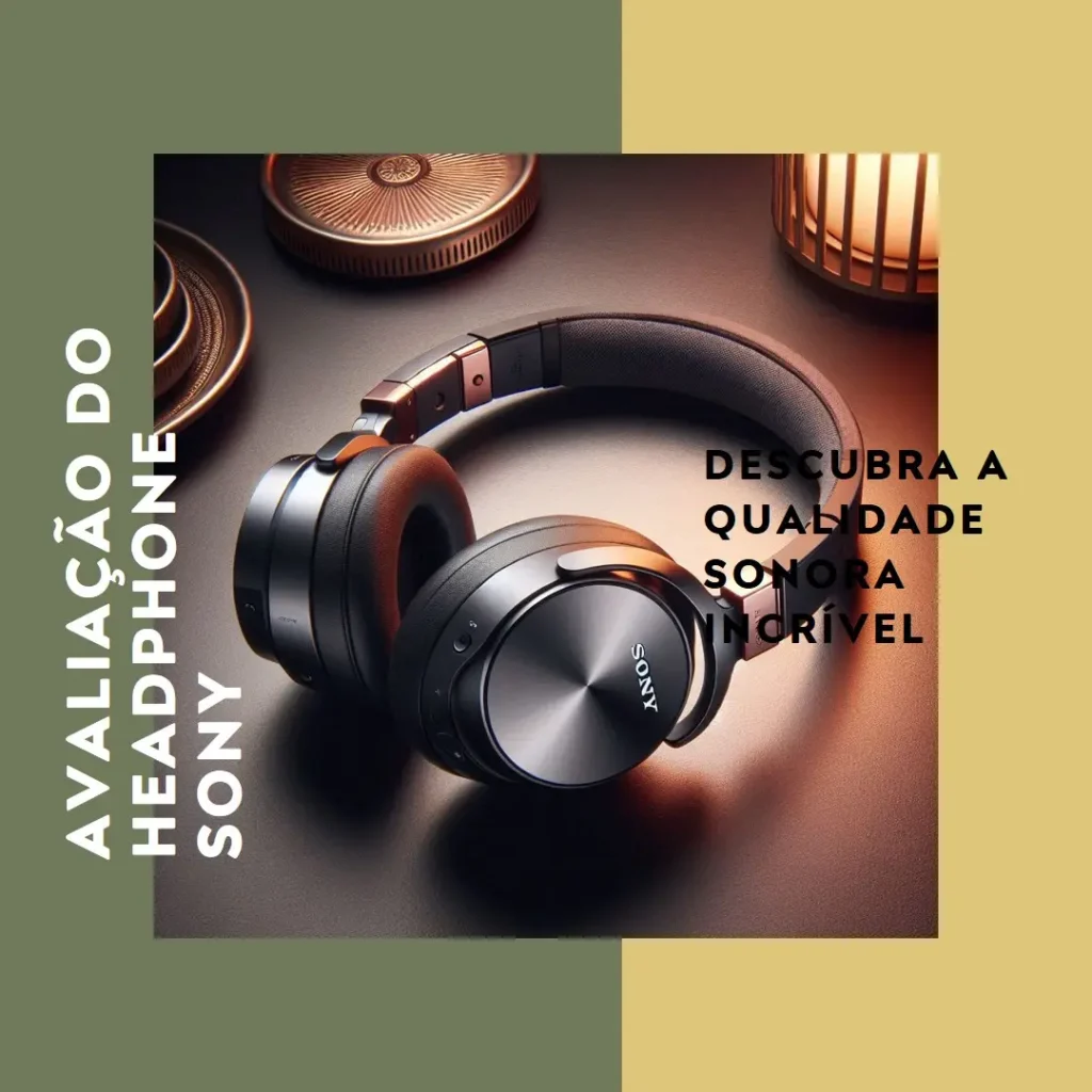 Headphone Sony WH-1000XM4 Bluetooth com Noise Cancelling