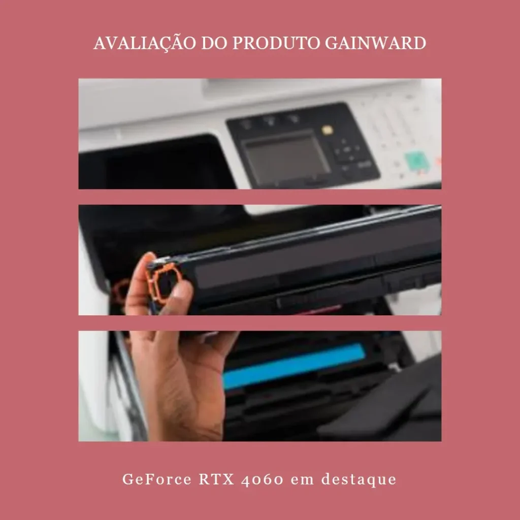 Placa de Vídeo Gainward GeForce RTX 4060 Python II, 8GB, GDDR6