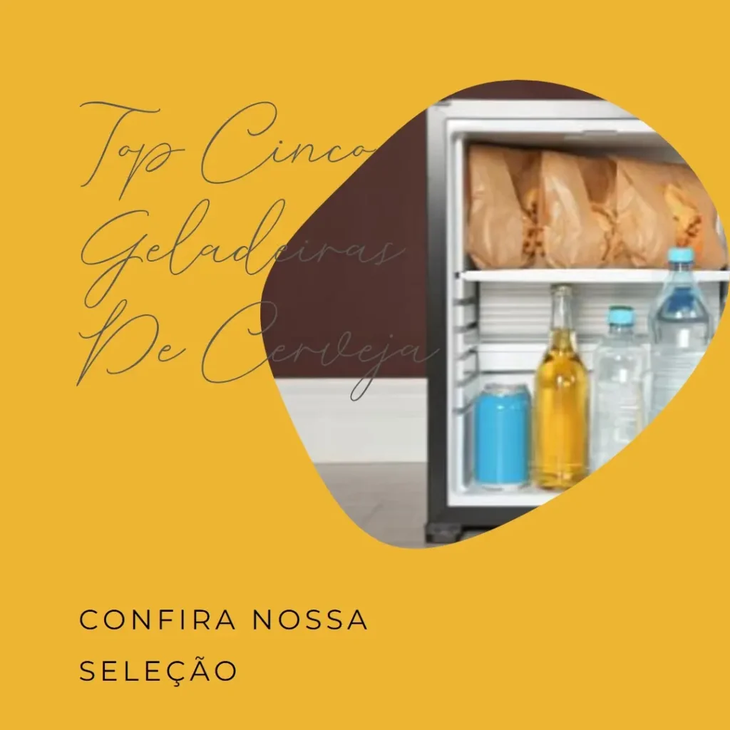 Top Cinco geladeira de cerveja
