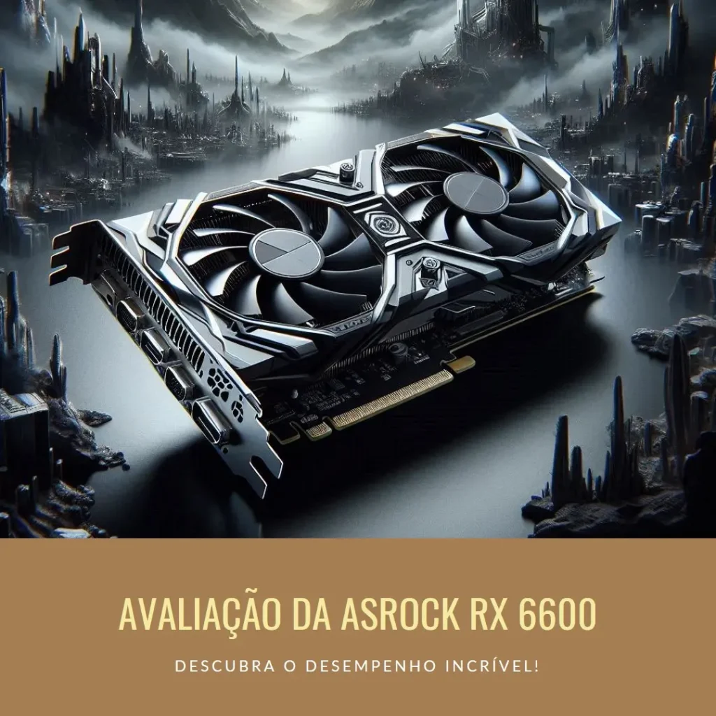 ASRock Radeon RX 6600 Challenger 8GB GDDR6 Silenciosa
