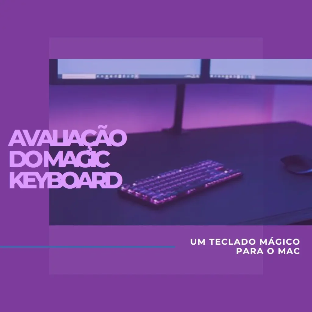 Magic Keyboard com Touch ID e teclado numérico para Mac