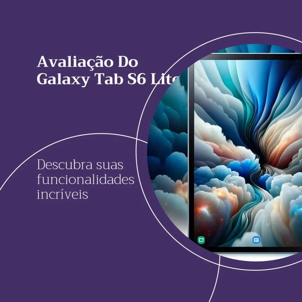 Tablet Samsung Galaxy Tab S6 Lite 64GB 4GB RAM Tela 10.4"