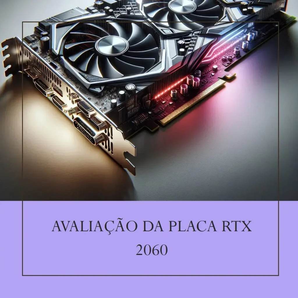Placa de Vídeo NVIDIA GeForce RTX 2060 GDDR6 6GB