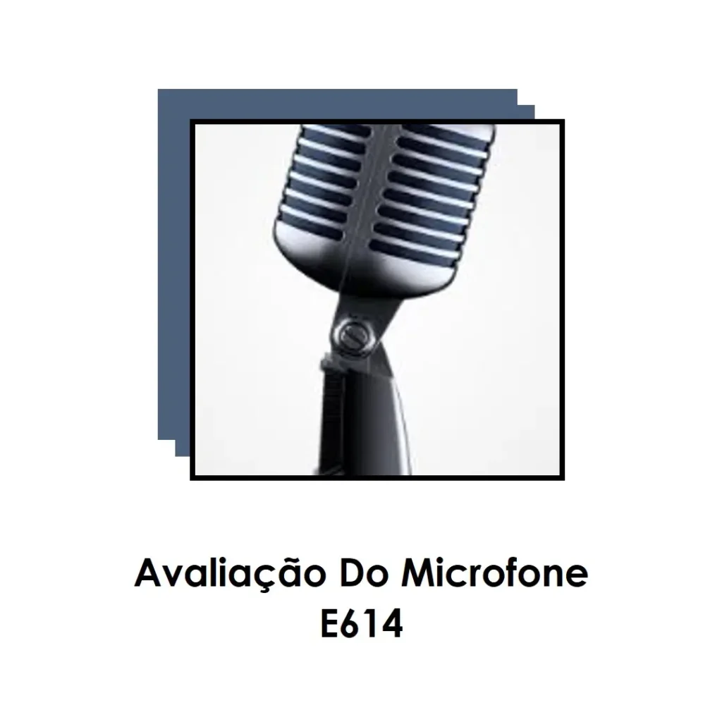 Microfone Condensador Super Cardióide Sennheiser E614