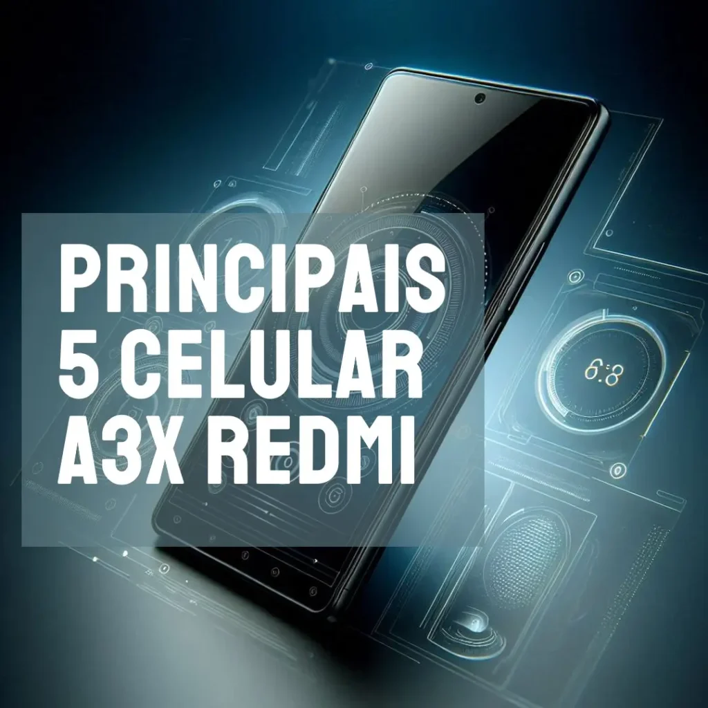 Principais 5 celular A3x Redmi