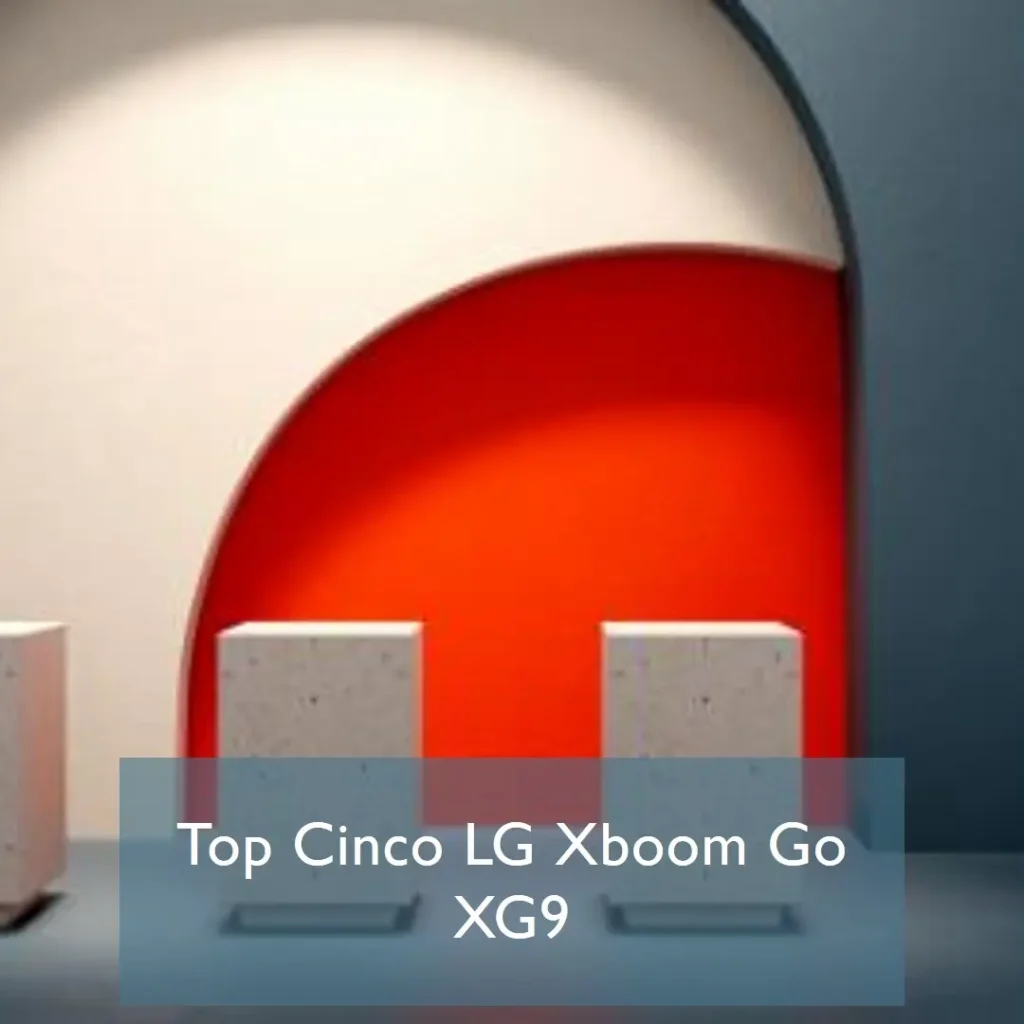 Top Cinco LG xboom go xg9