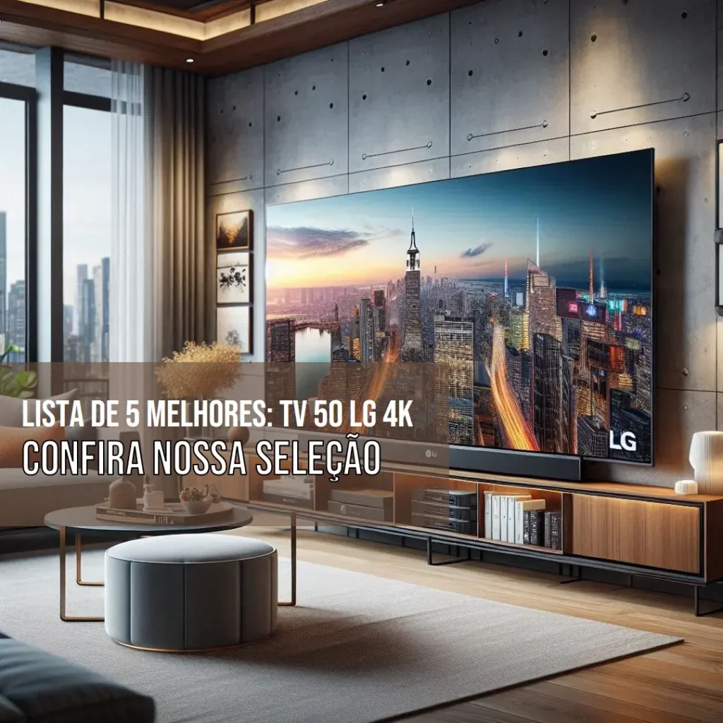 Lista de 5 Melhores: tv 50 lg 4k