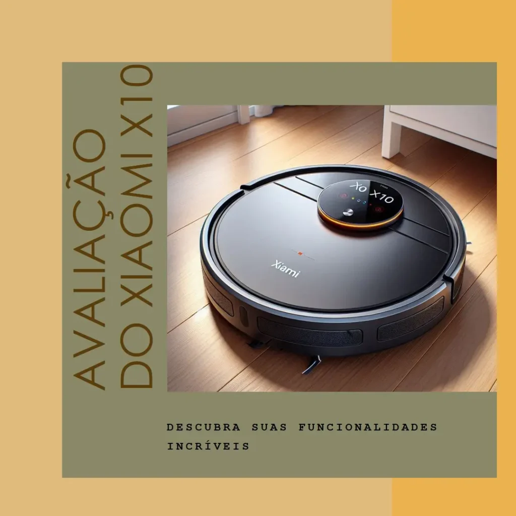 Xiaomi Robot Vacuum X10 – Aspirador robô com base automática