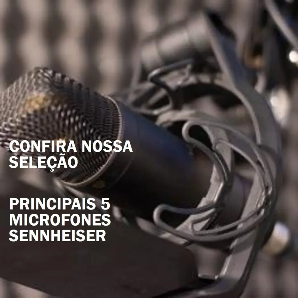 Principais 5 microfone Sennheiser original