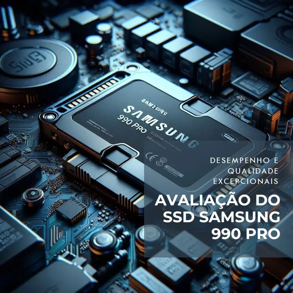 SSD Samsung 990 PRO 4TB NVMe M.2 – Alta Velocidade