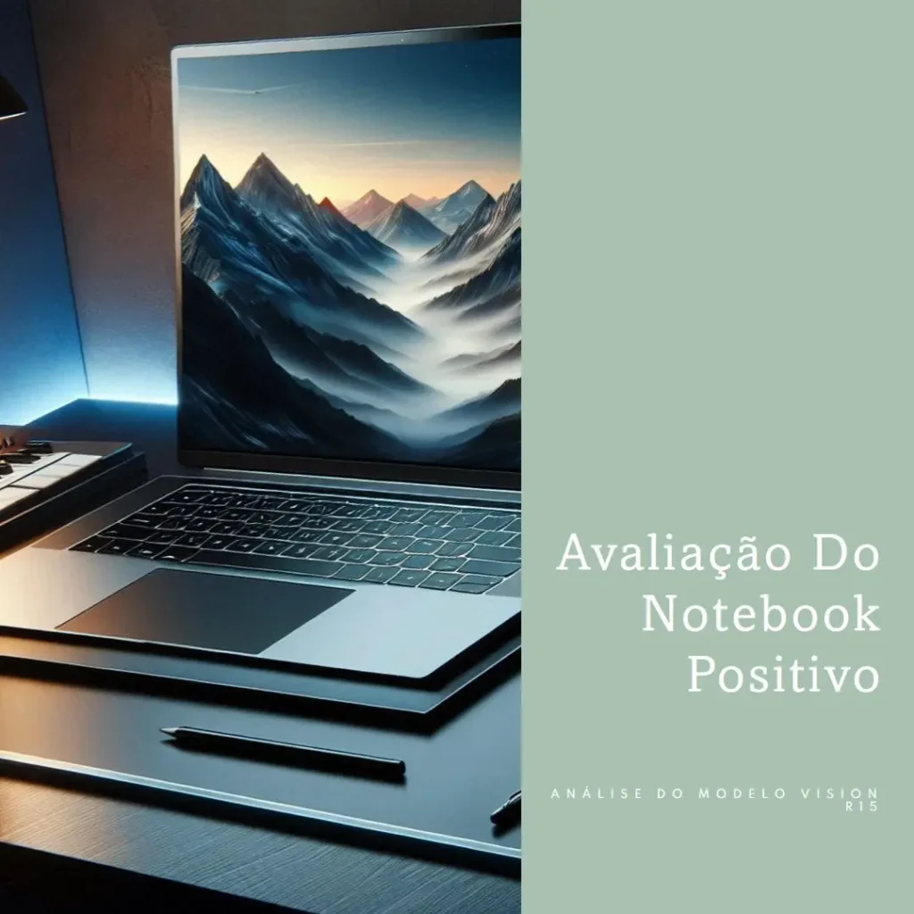 Notebook Positivo Vision R15 Ryzen 7-5700U 16GB 256GB SSD