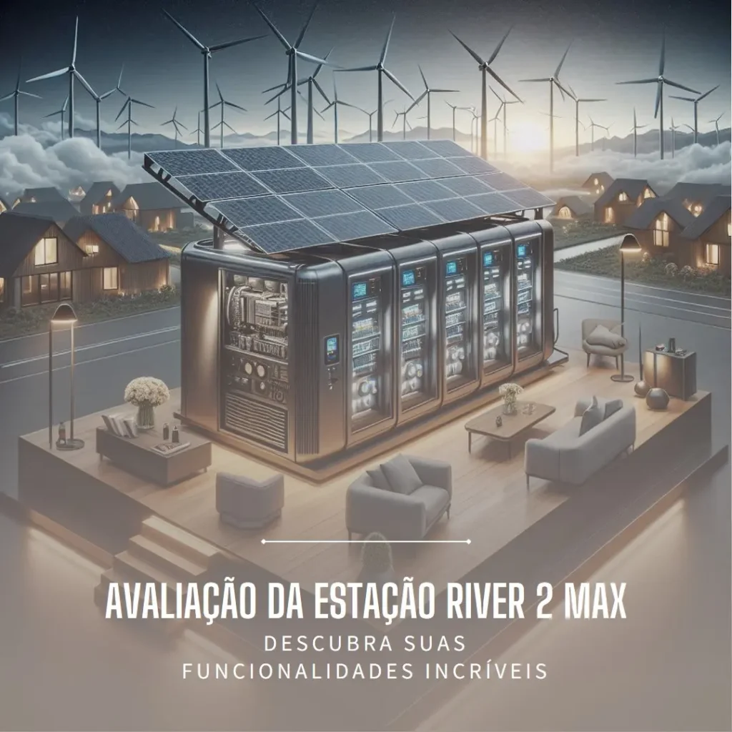 EF ECOFLOW RIVER 2 Max: Estação de Energia Portátil