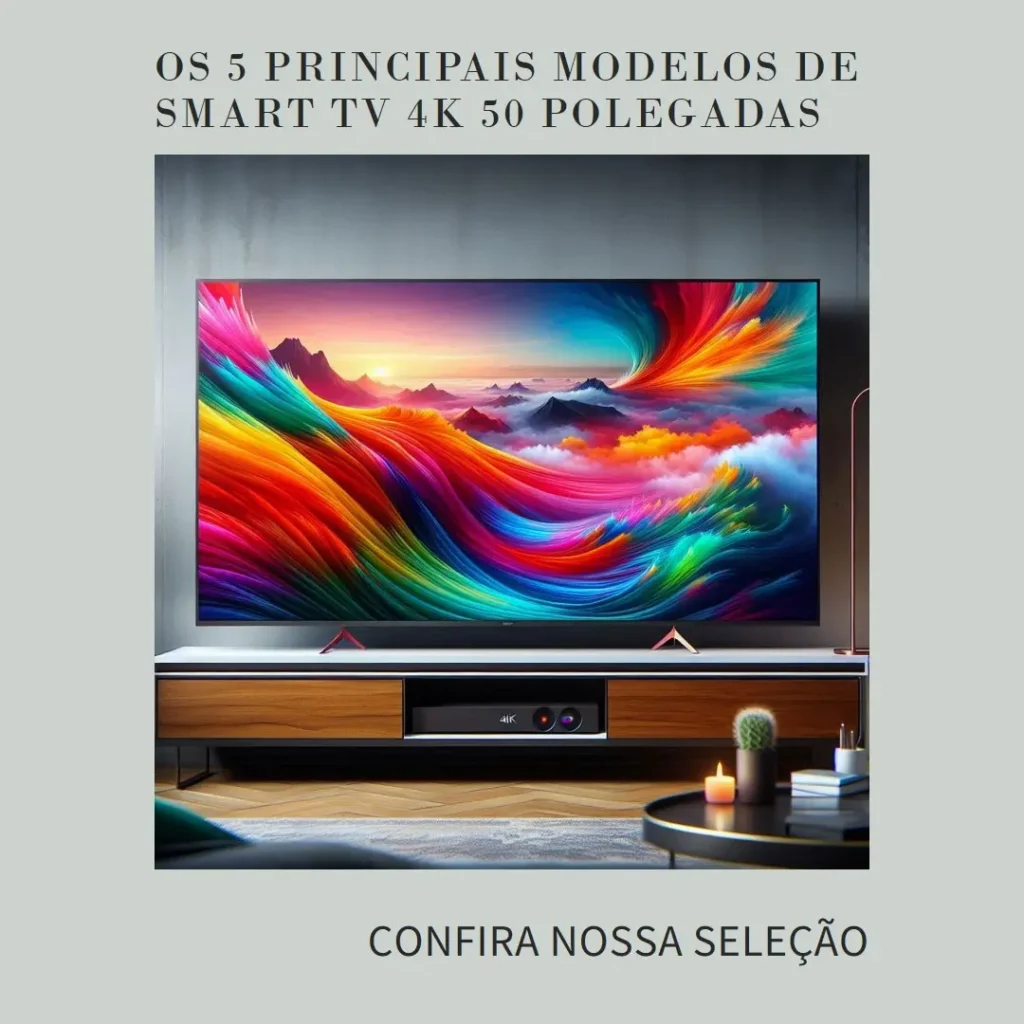 Os 5 Principais Modelos de smart tv 4k 50 polegadas