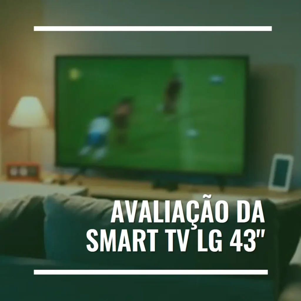Smart TV LG 43UT8000 4K com Alexa e Otimizador de Jogos