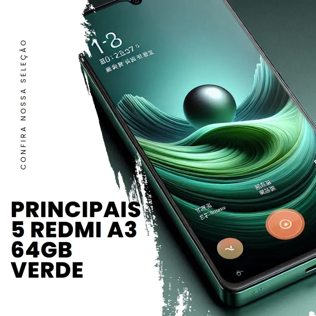 Principais 5 Redmi A3 64gb verde
