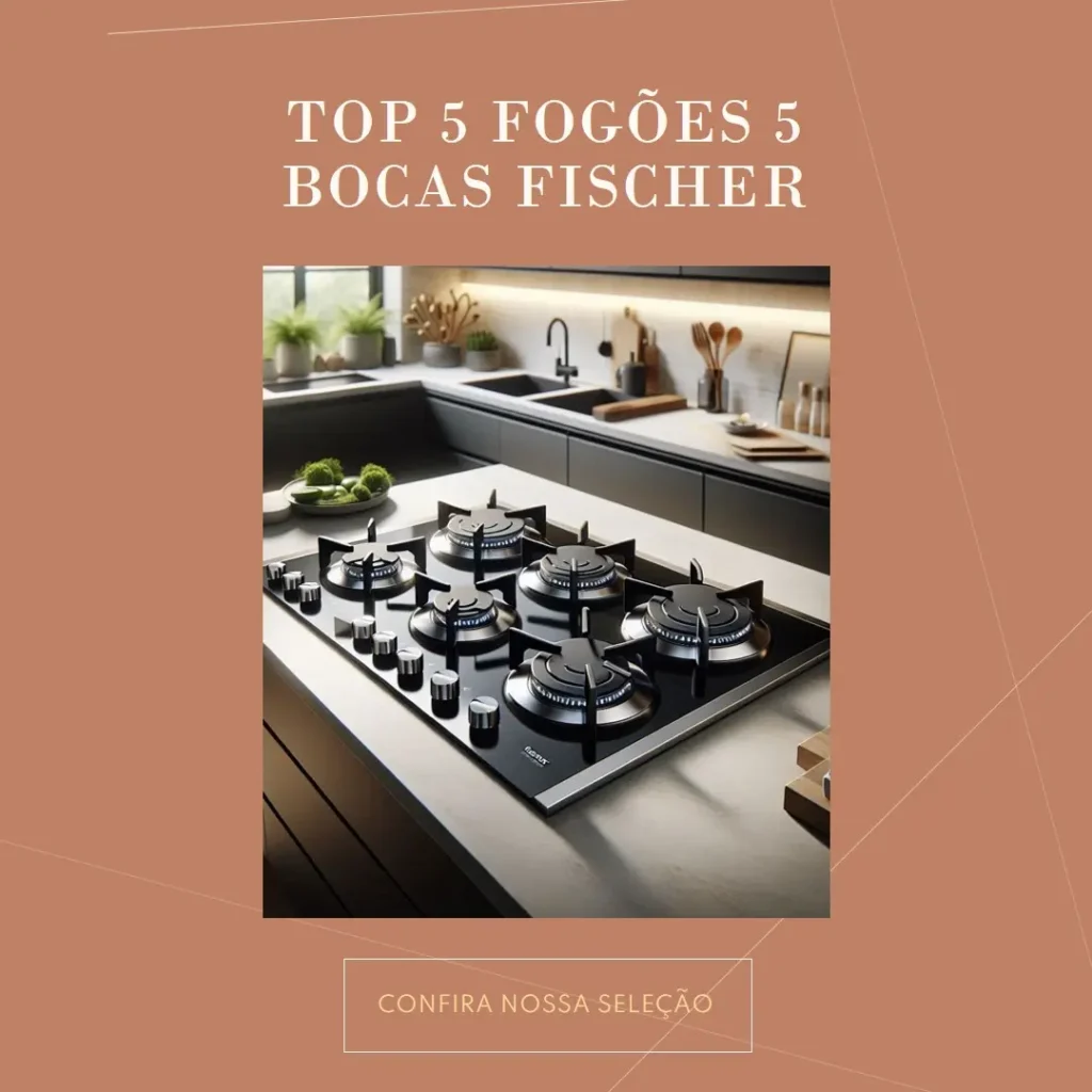 Top 5 Opções de fogão 5 bocas fischer cooktop