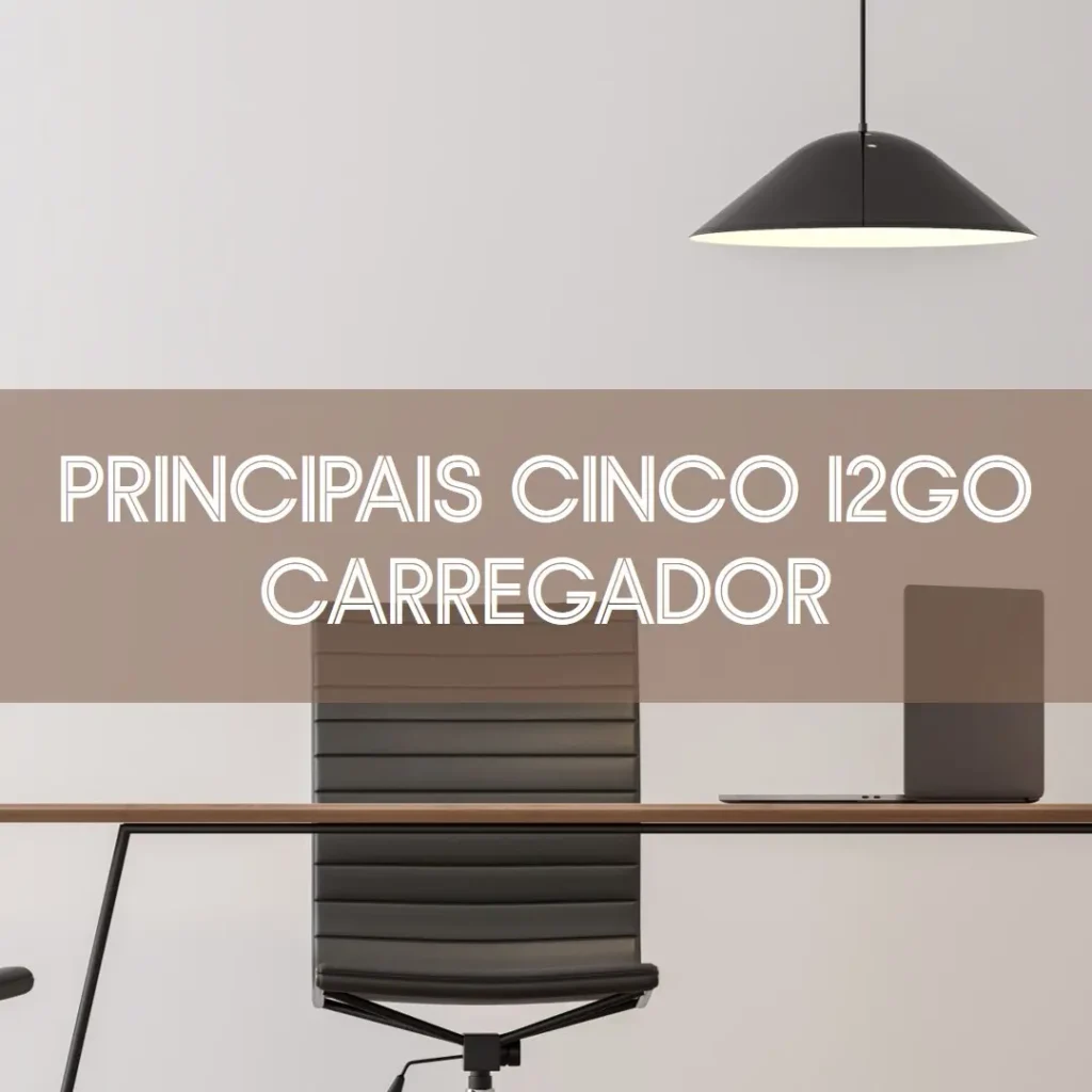 Principais Cinco i2GO carregador