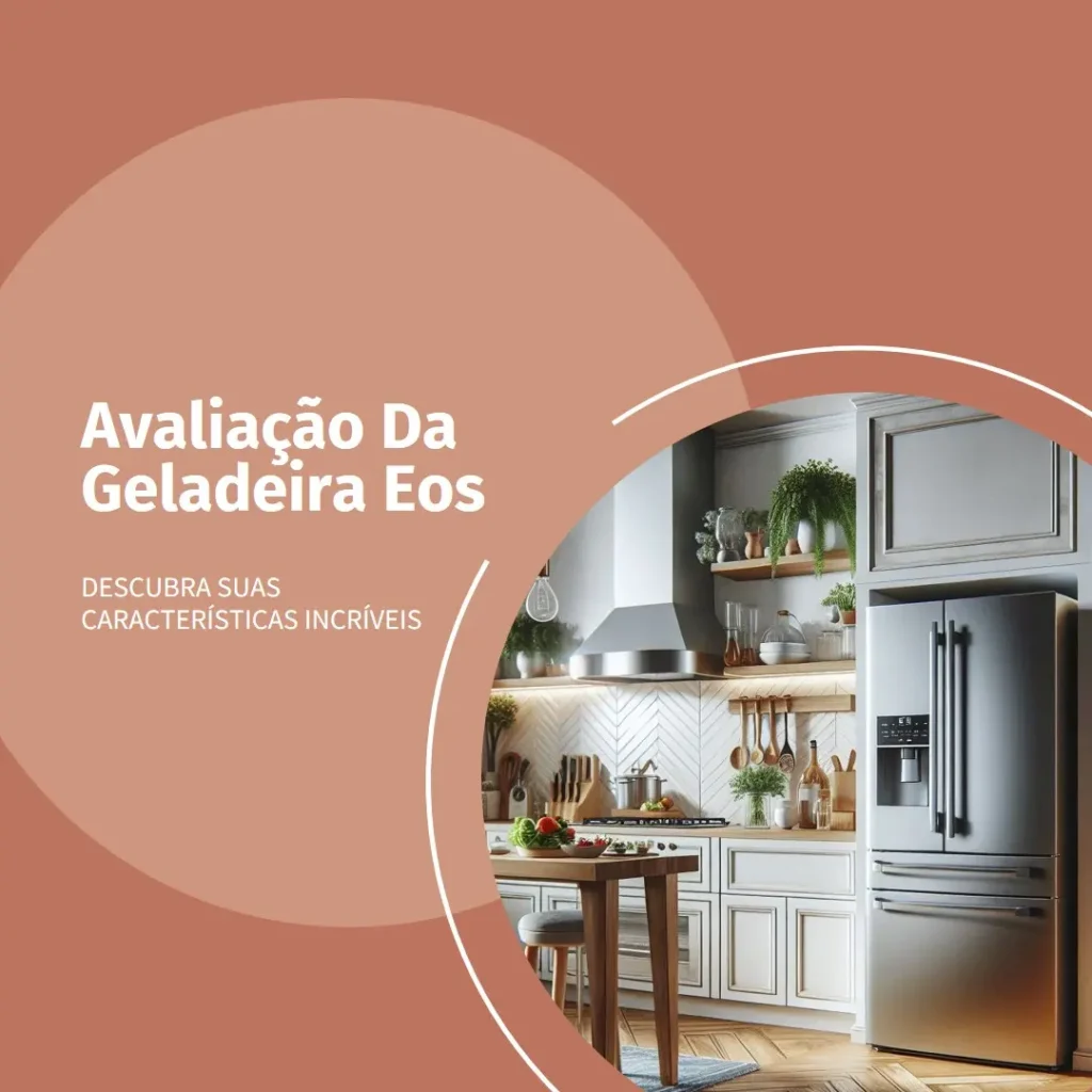 Geladeira Eos 240L Duplex com economia e silêncio