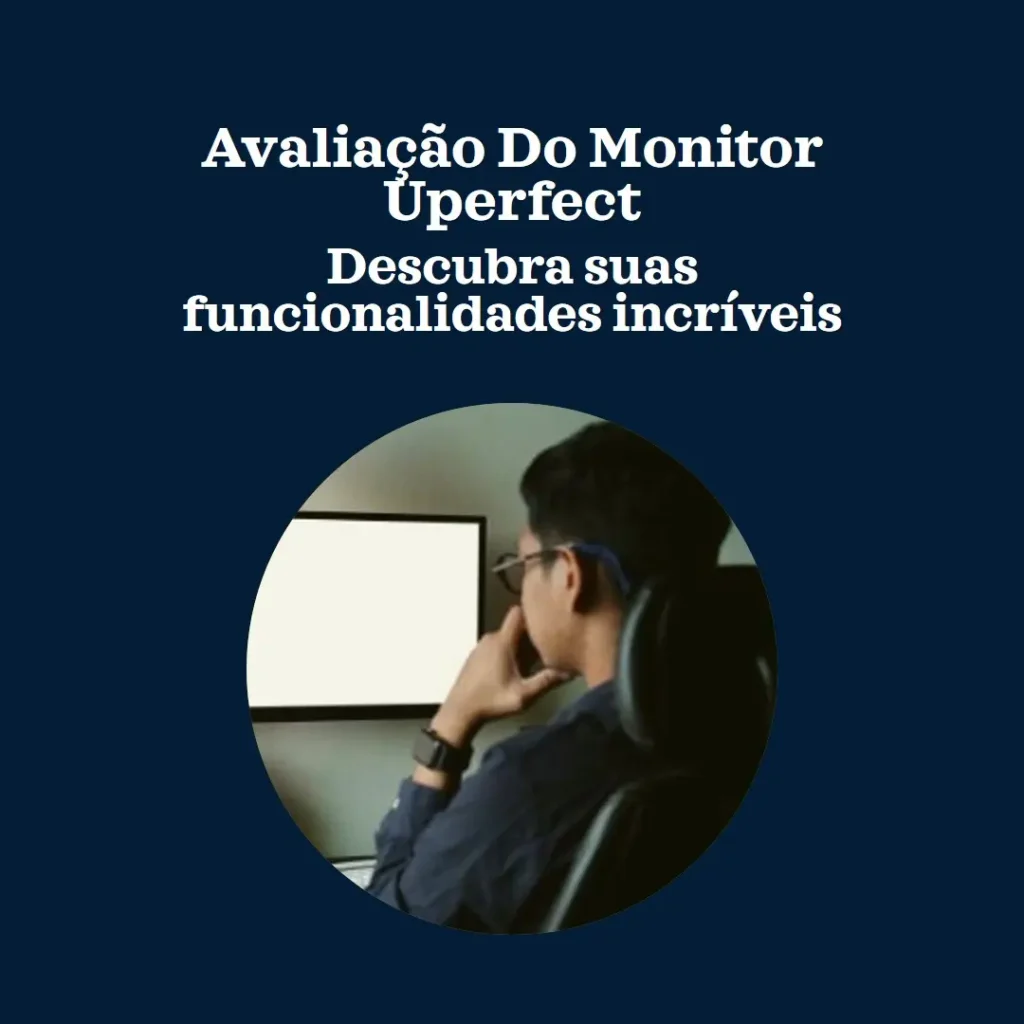 Monitor Uperfect 18,5" com Tela IPS e 100% sRGB