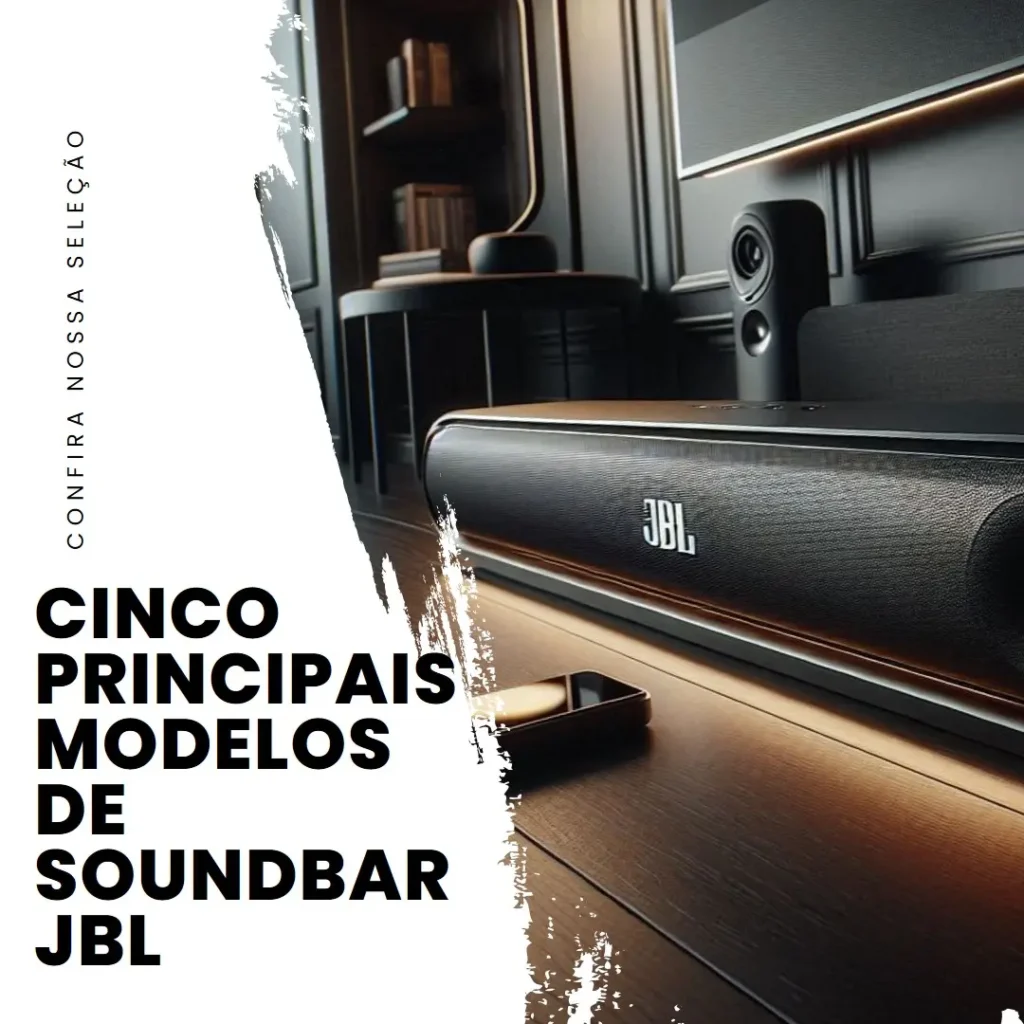 Cinco Principais Modelos de soundbar JBL 1300x