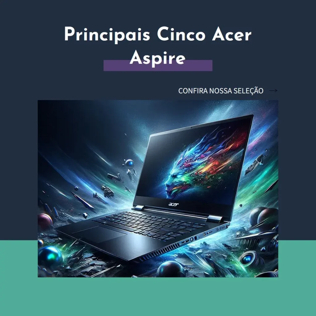 Principais Cinco Acer Aspire nitro v15