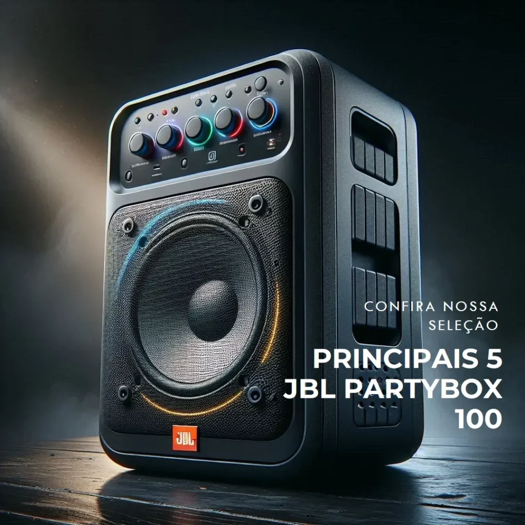 Principais 5  JBL partybox 100 encore