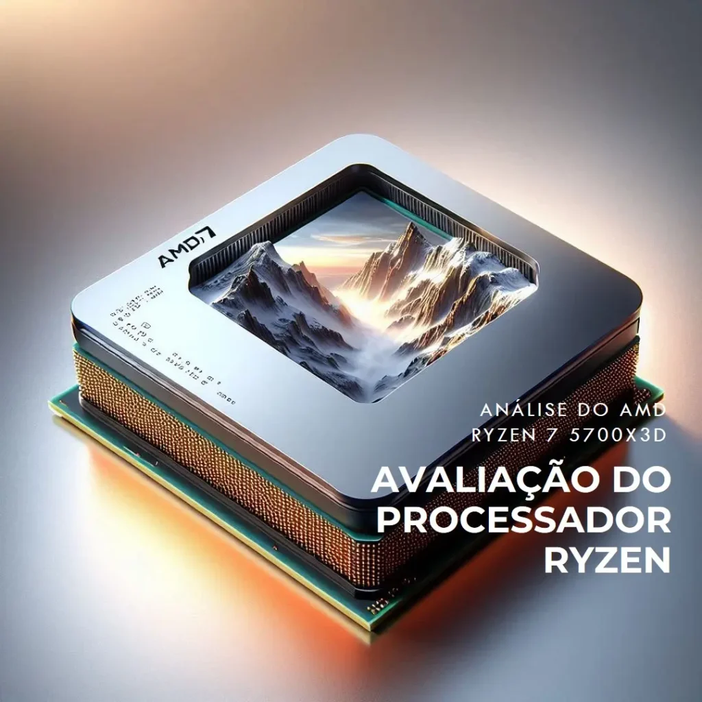 Processador AMD Ryzen 7 5700X3D AM4: Desempenho Superior e Confiabilidade