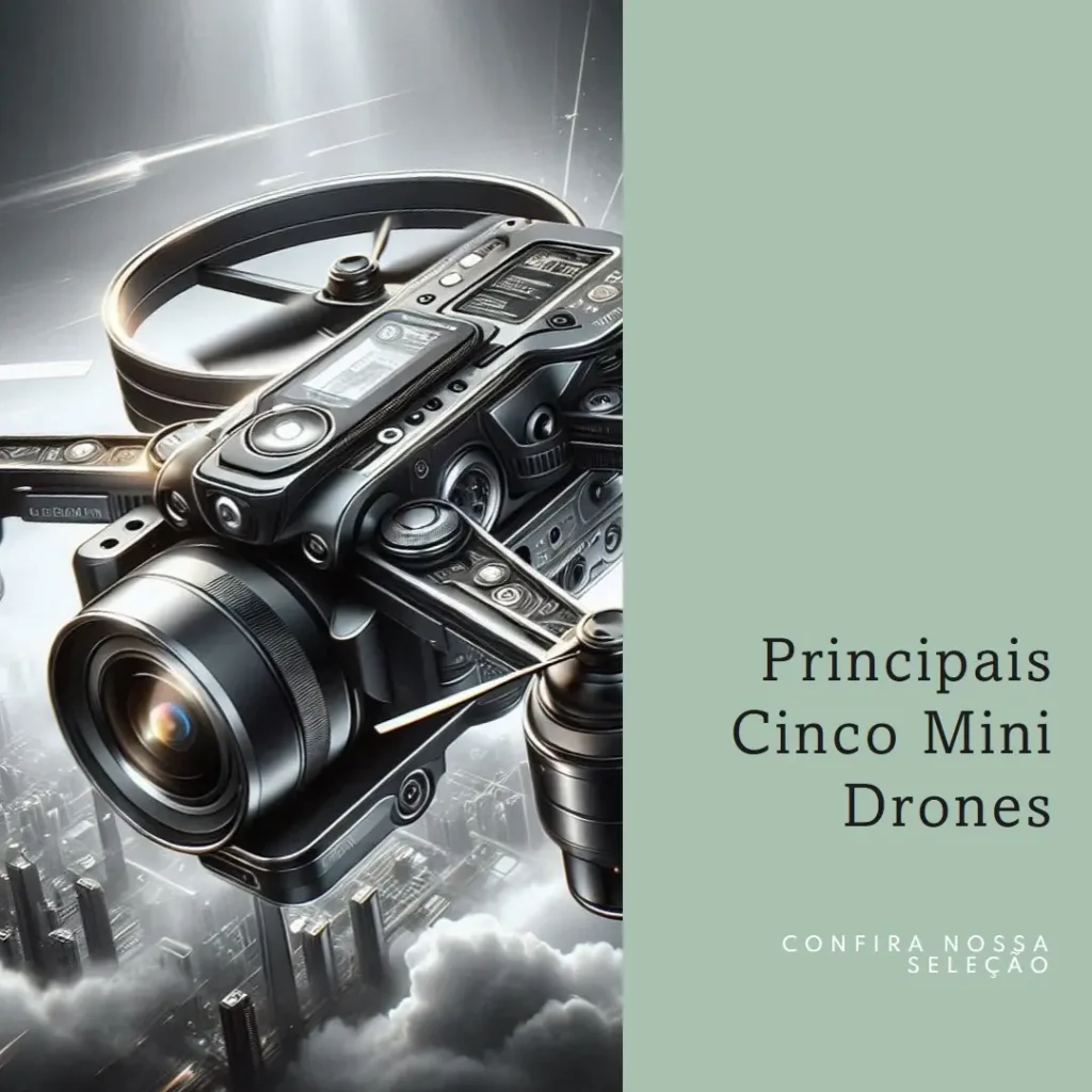 Principais Cinco mini drone com camera